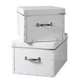 Set of 2 Storage Boxes - Not A Boring Box APFE