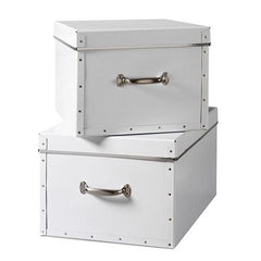 Set of 2 Storage Boxes - Not A Boring Box APFE