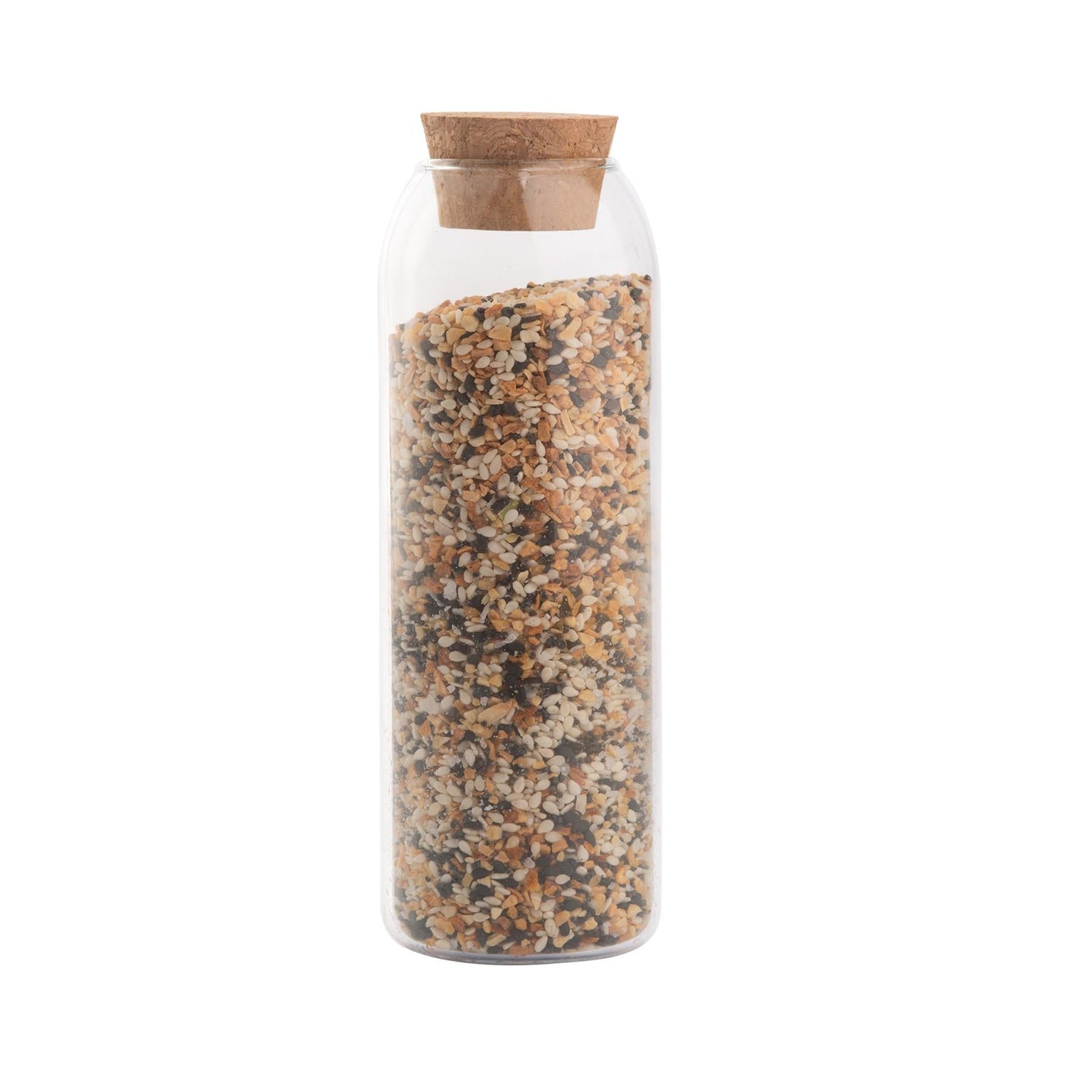Spice Jars with Cork Lid - Set of 4
