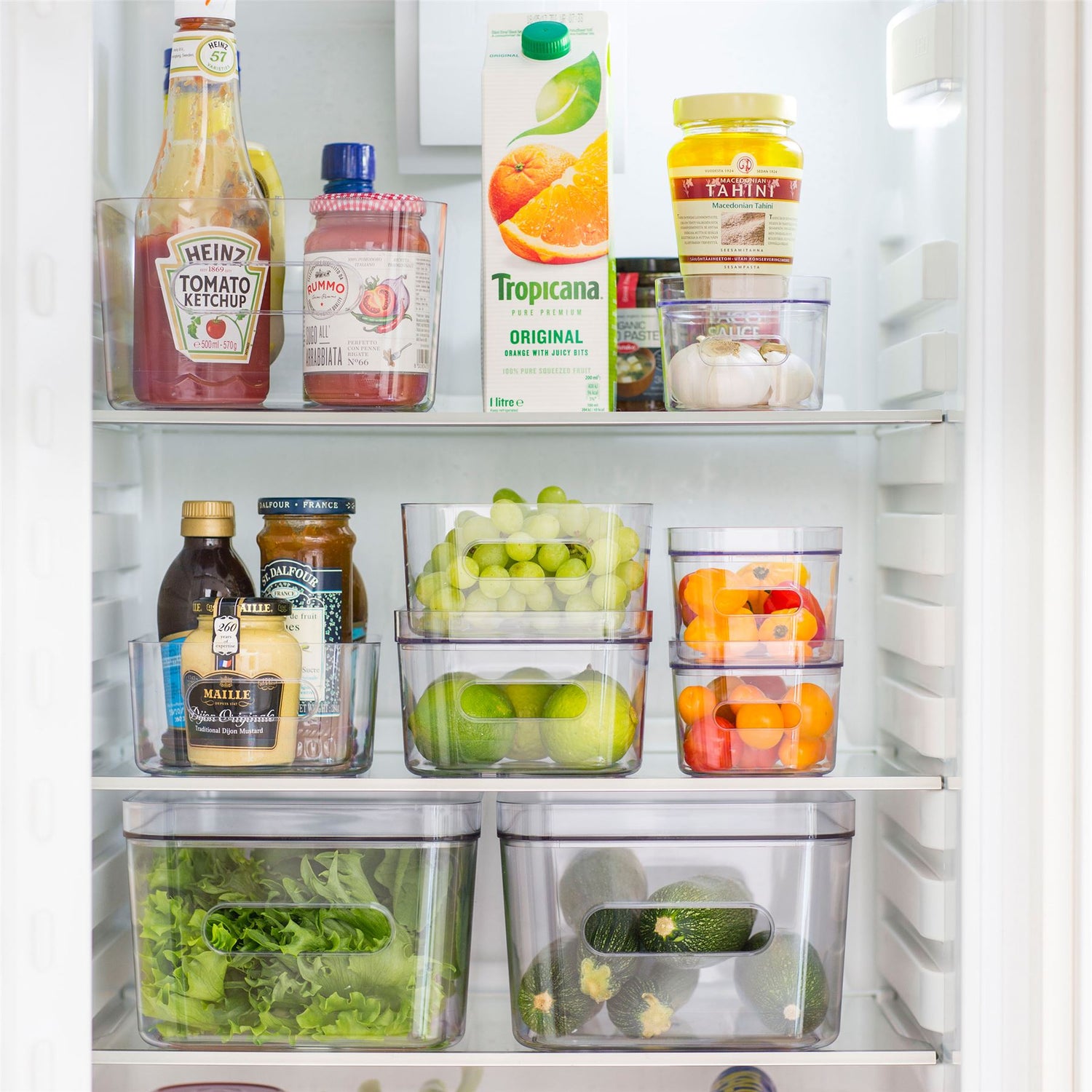 Stacking Lidded Fridge Storage Box - Small - Not A Boring Box APFE