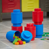 Giant Lego Storage Blocks - Blue & Red Round Bundle