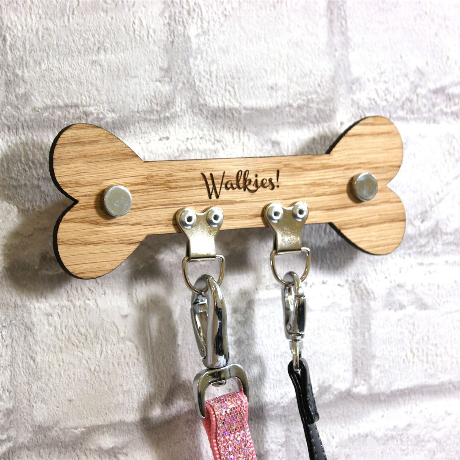 Dog Lead Storage Hook - Bone