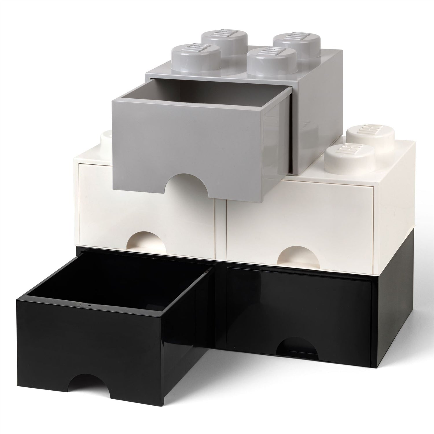 Giant Lego Storage Drawers - Black & White Drawer Bundle