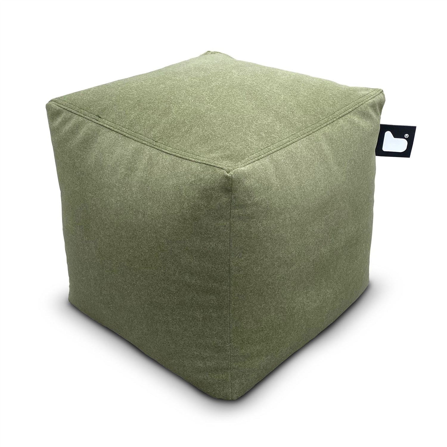 B-Box Footstool - Brushed Suede