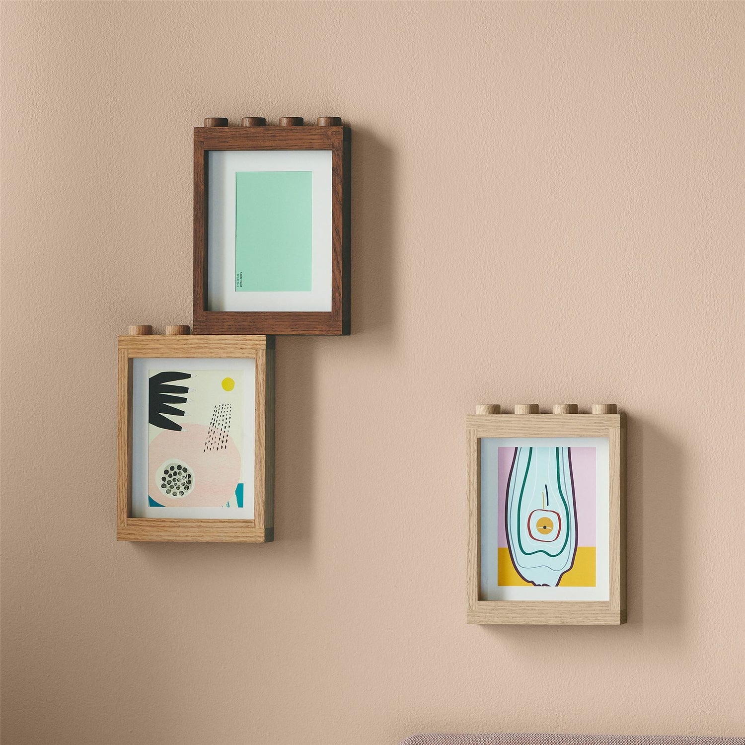 Wooden LEGO Photo Frame