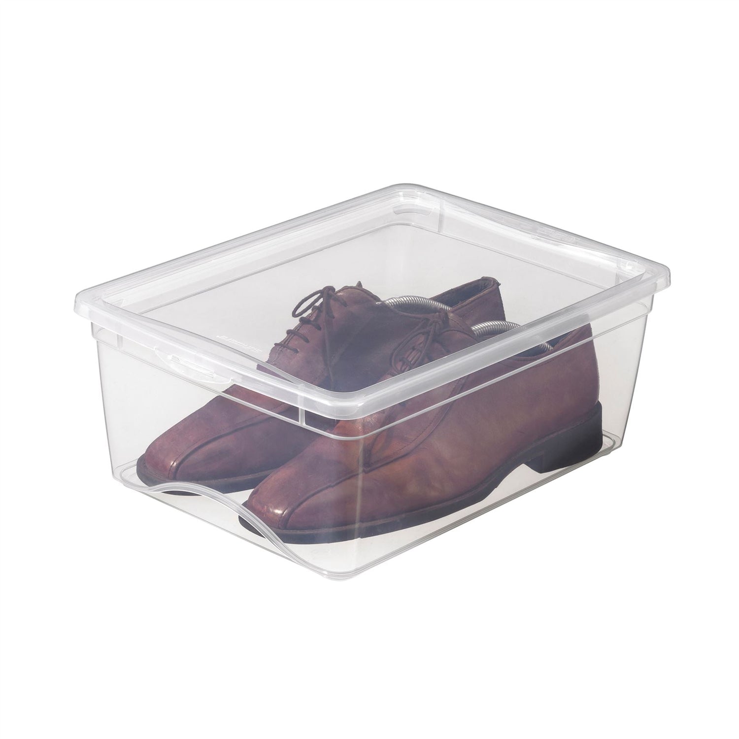 Clear Shoe Storage Box - Men's