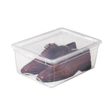 Clear Shoe Storage Box - Men's