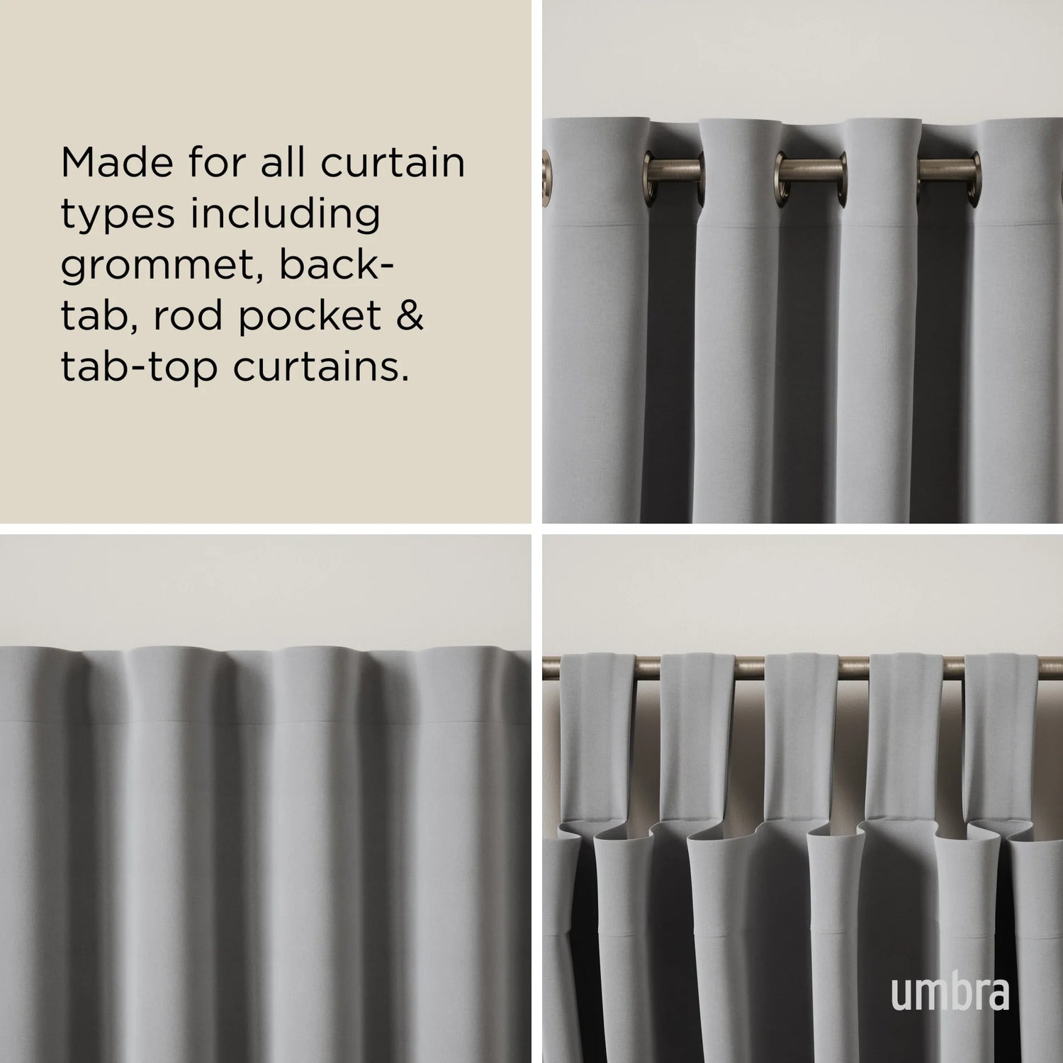Flute Curtain Rod - Umbra