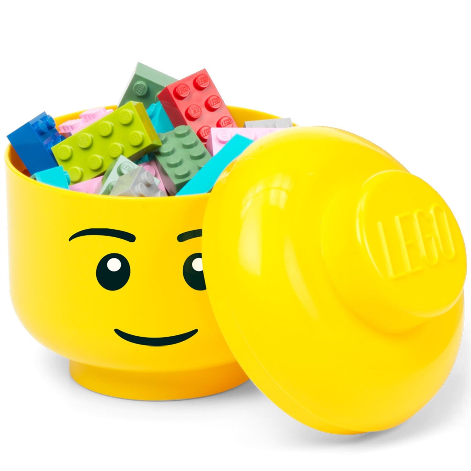 Giant LEGO Man Storage Head