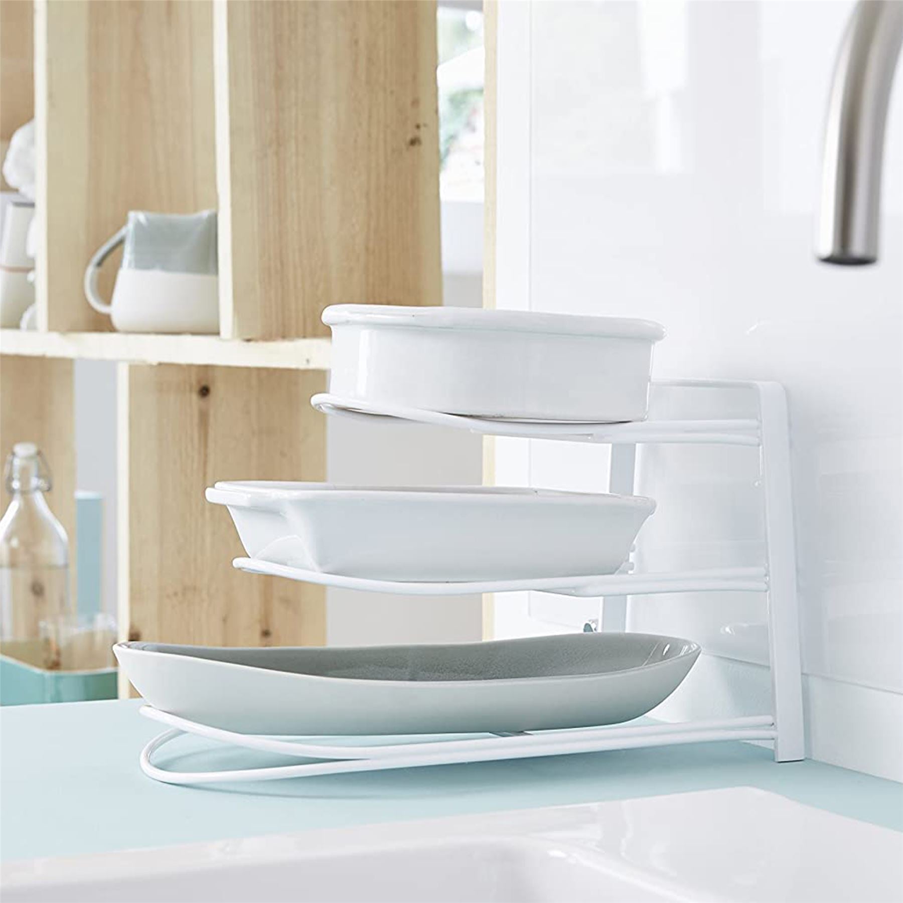 Casserole / Serving Dish Storage Rack – Not A Boring Box