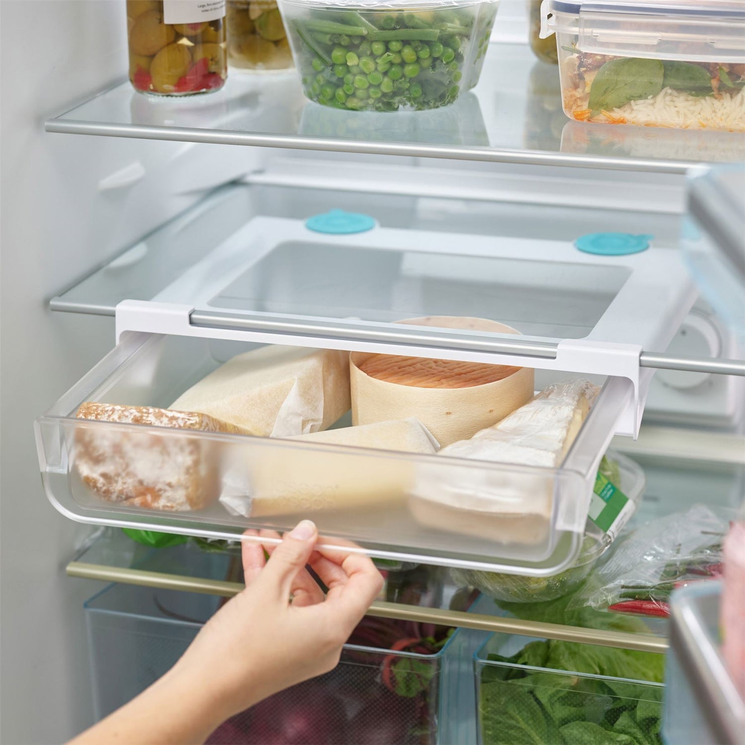 FridgeStore Under Shelf Storage Drawer