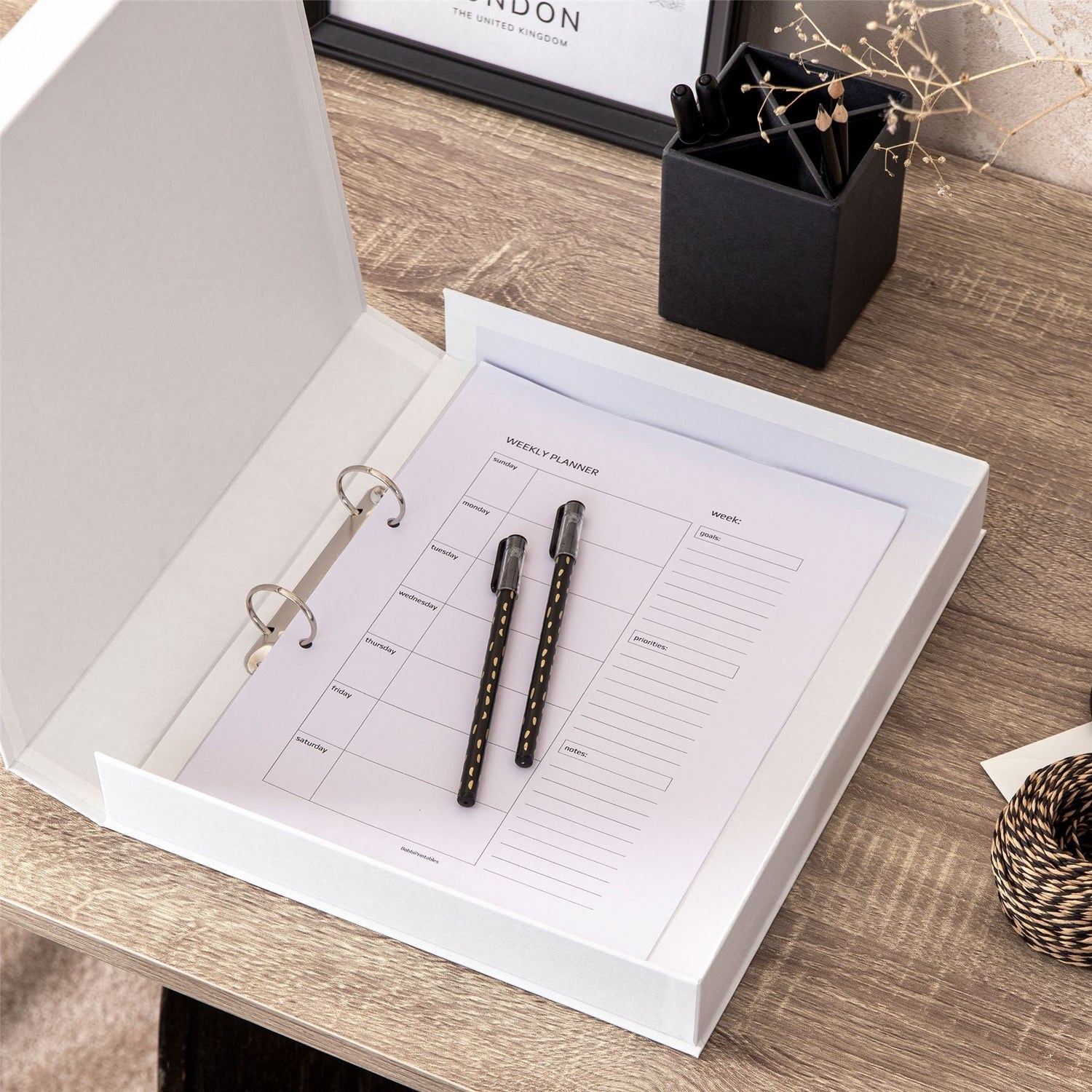 Ring Binder Box - Signe - Not A Boring Box APFE