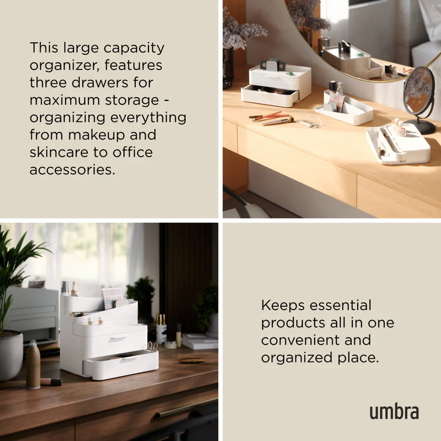 Glam Large Stackable Makeup Organiser