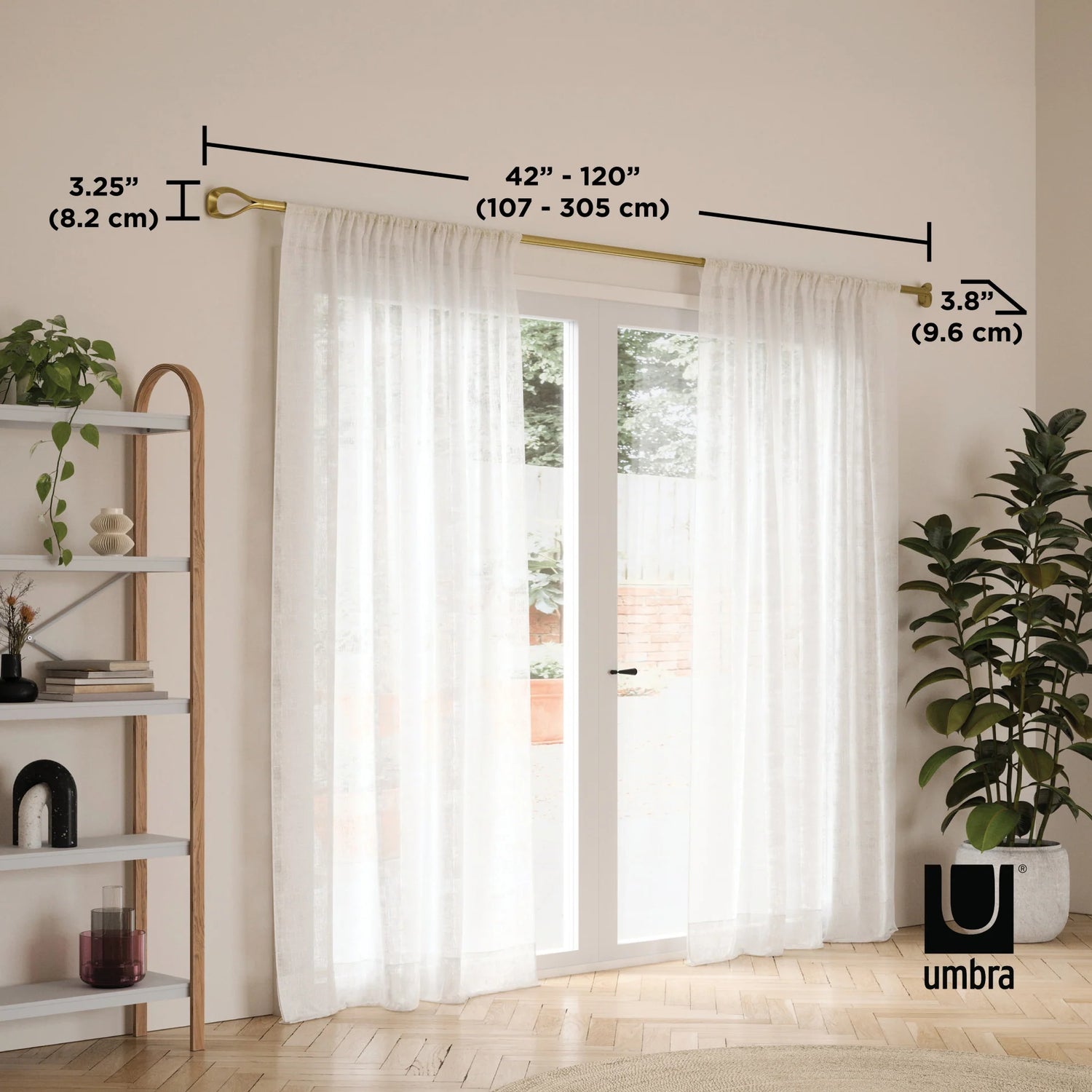 Loop Curtain Rod - Umbra