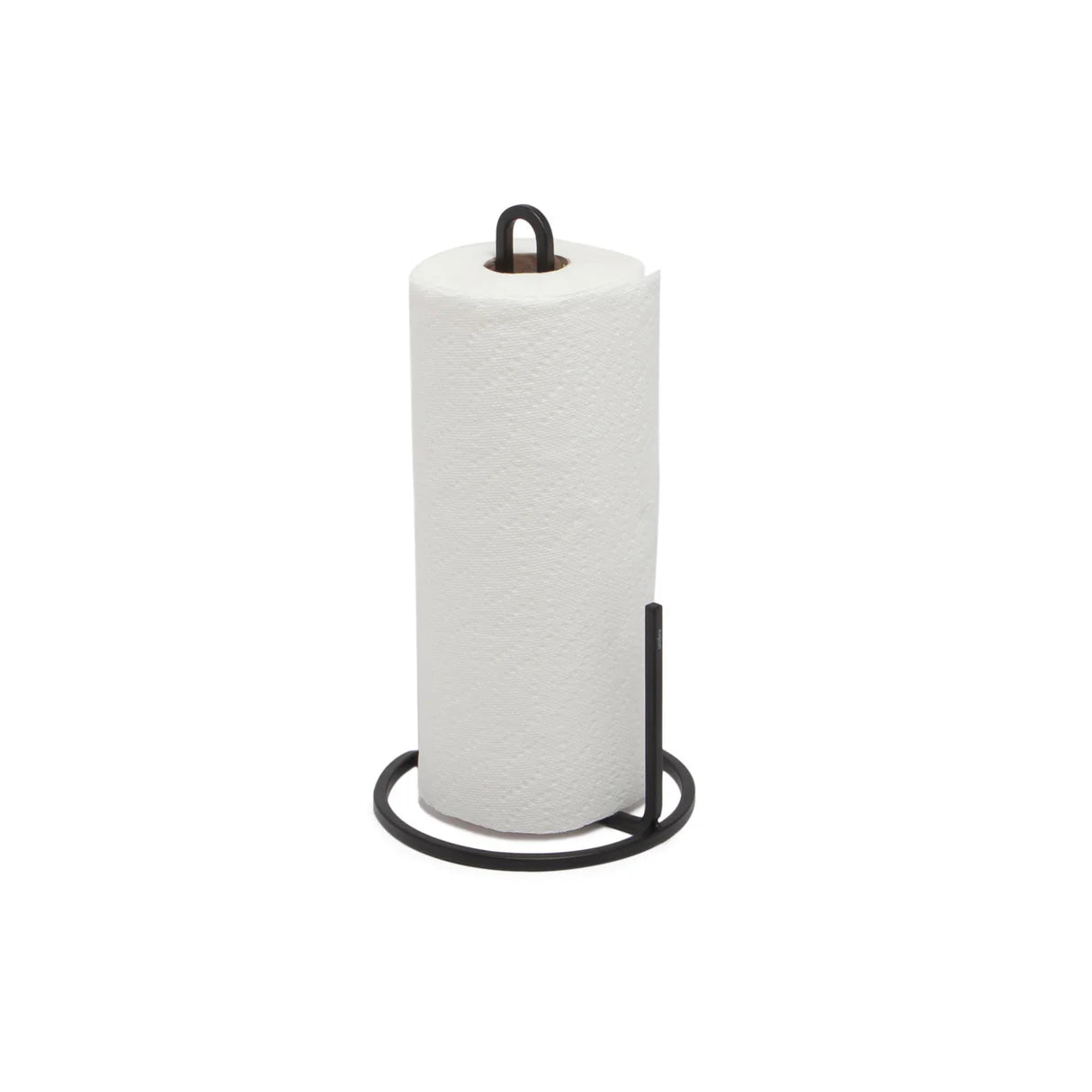 umbra squire black metal kitchen roll holder