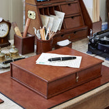 Luxury Leather Box File