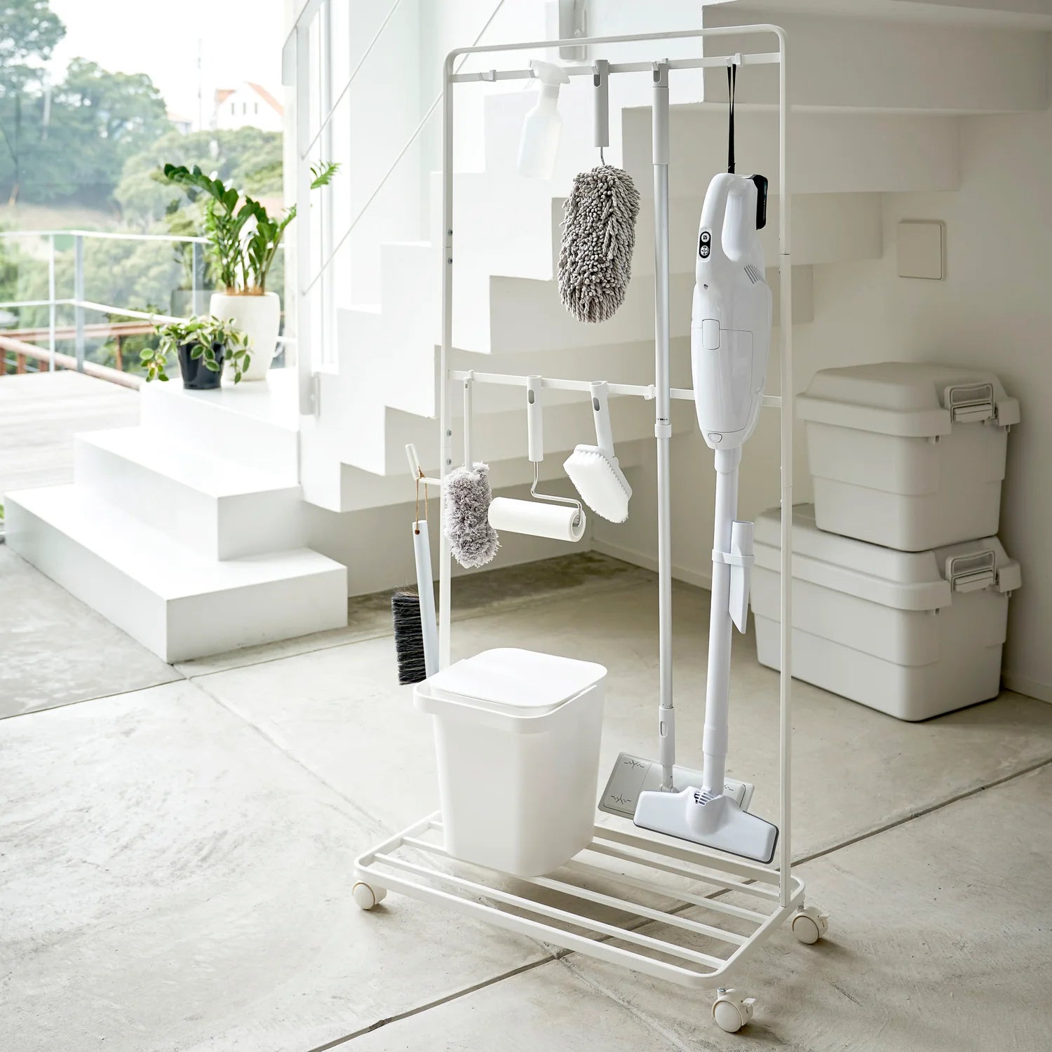 Storage Rack with Casters