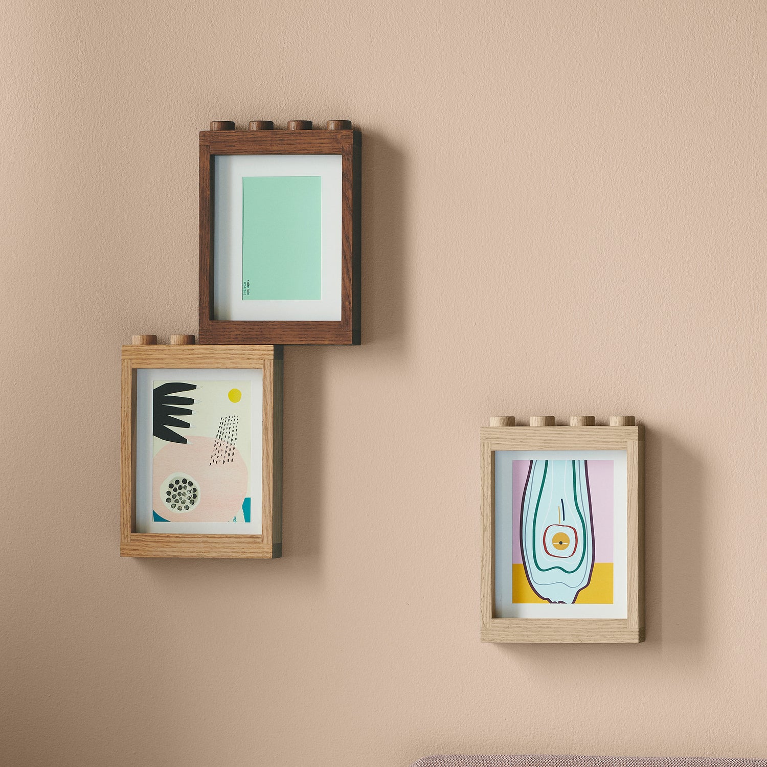 Wooden LEGO Photo Frame