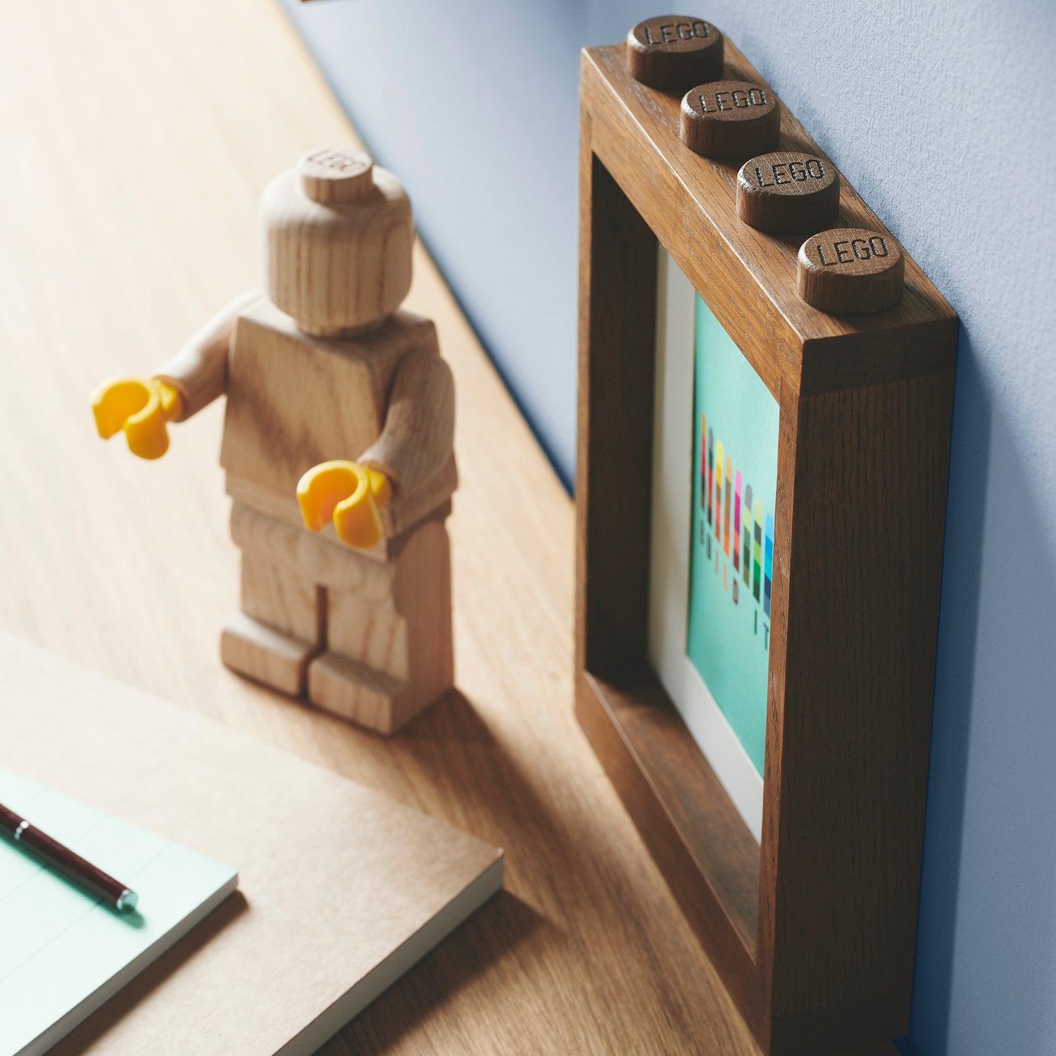 Wooden LEGO Photo Frame