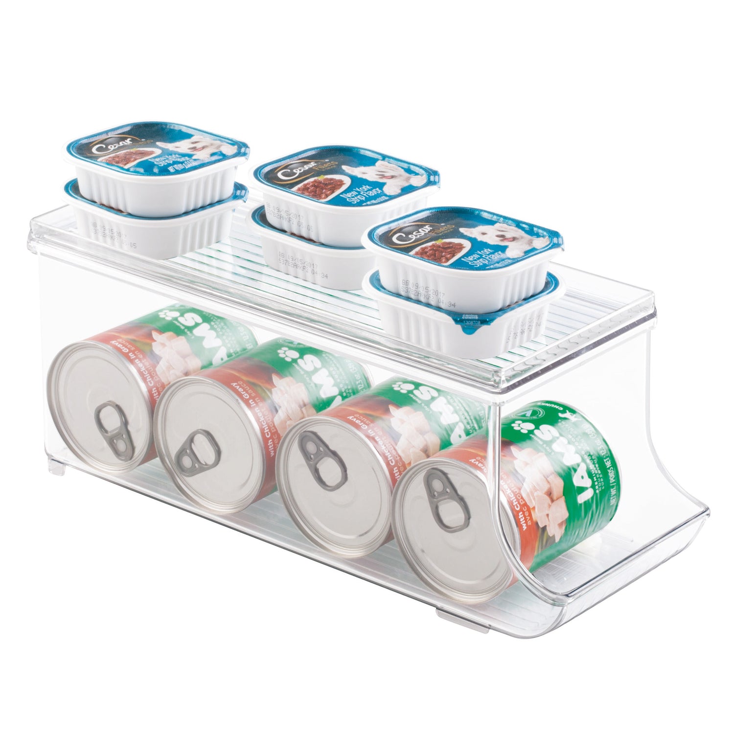 Drinks Can Store With Lid - Fridge Binz