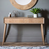 2 drawer console table roma