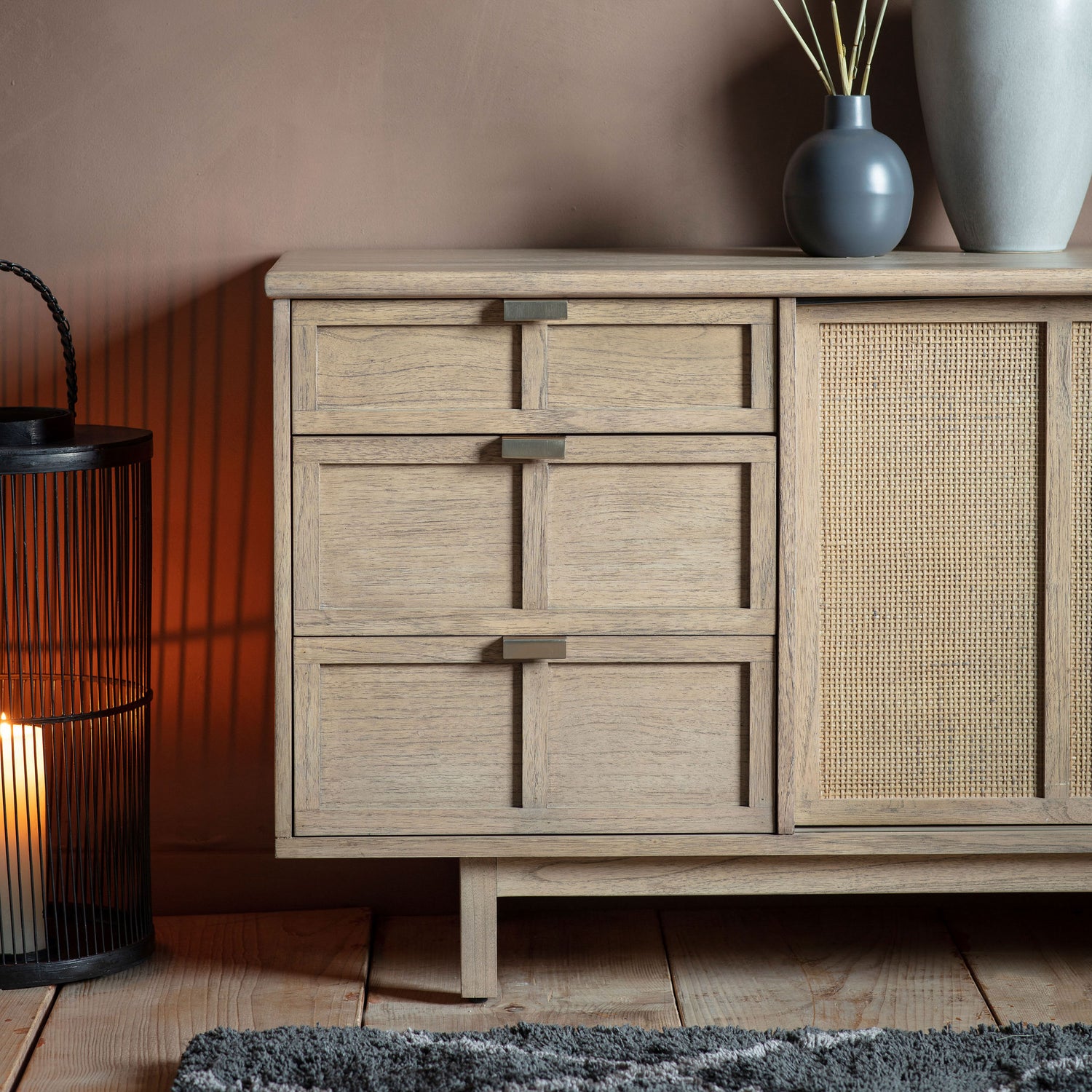 3 Drawer 2 Door Sideboard Tokyo