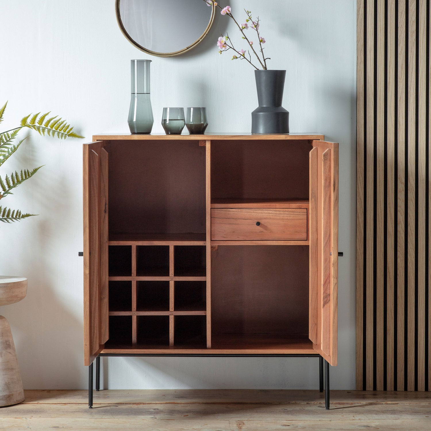 drinks cabinet kansas