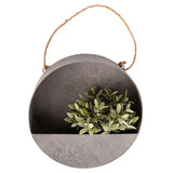 zinc wall planter large