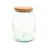 Glass Jar With Cork Lid 5 Litre