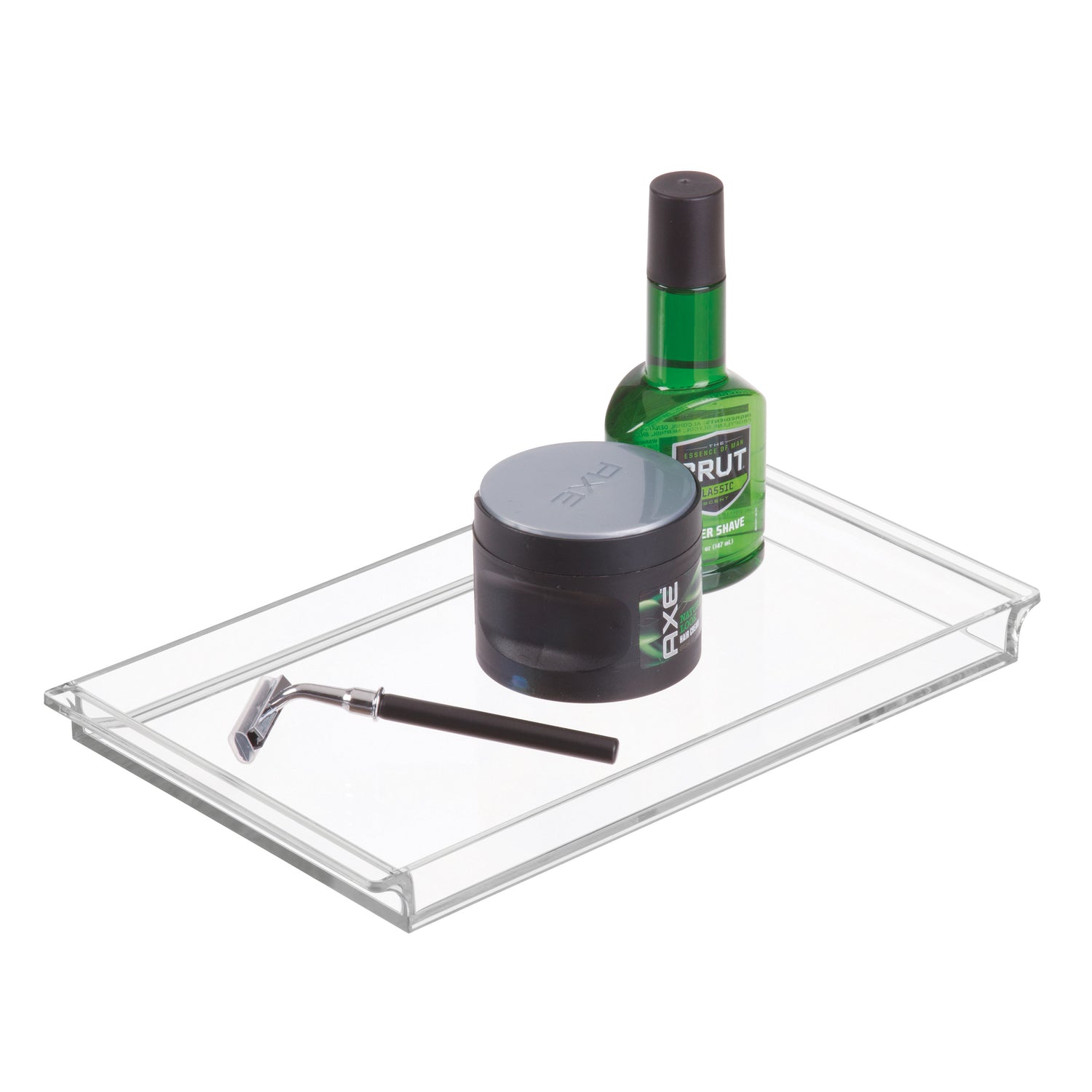 Shallow Vanity Tray Clarity