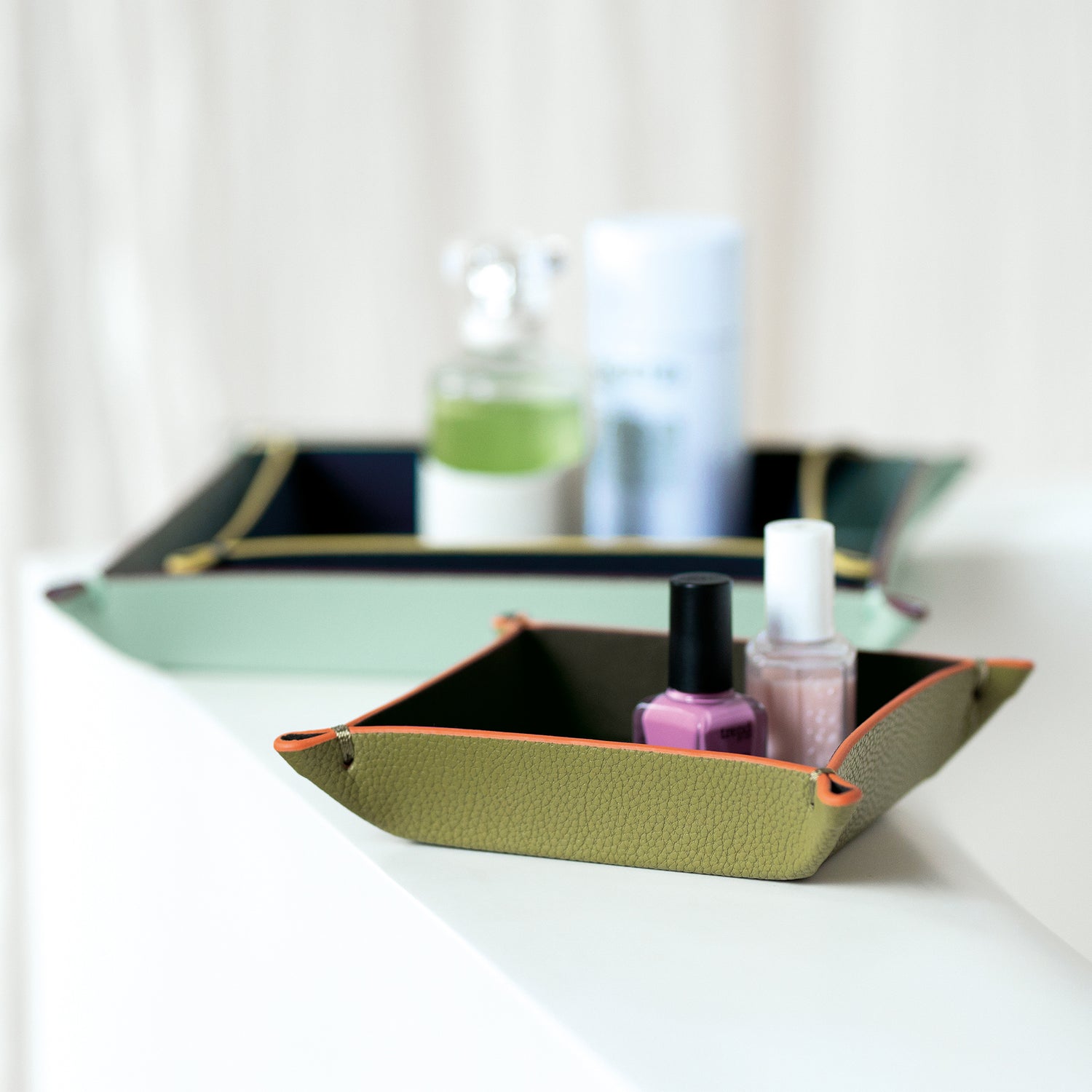storage tray marbella set of 3