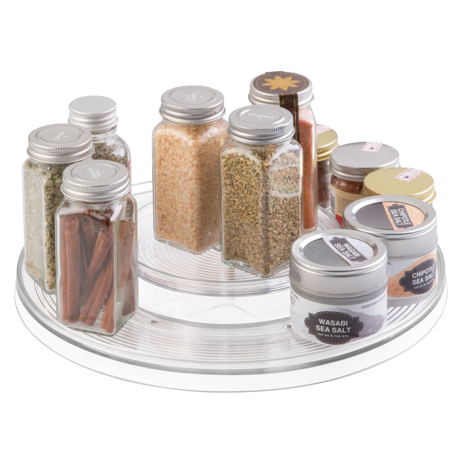 rotating kitchen cupboard organiser 2 tier