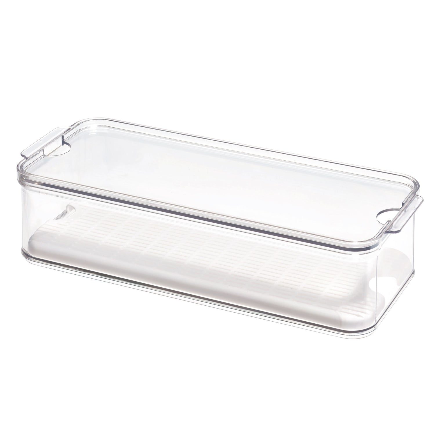 lidded fridge and pantry storage container crisp