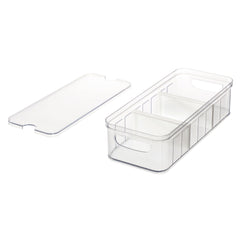 Fridge and Pantry Organiser with Dividers - Crisp Large - Not A Boring Box APFE