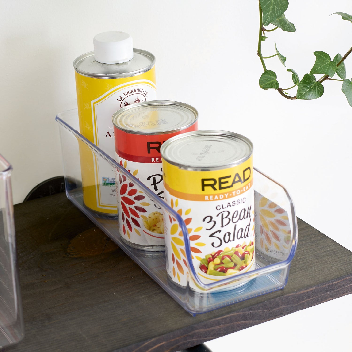 Open Fronted Organiser Bin Slim Linus