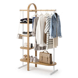 Clothes Rail With Shelves Bellwood - Not A Boring Box
