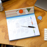 magnetic weekly desk planner