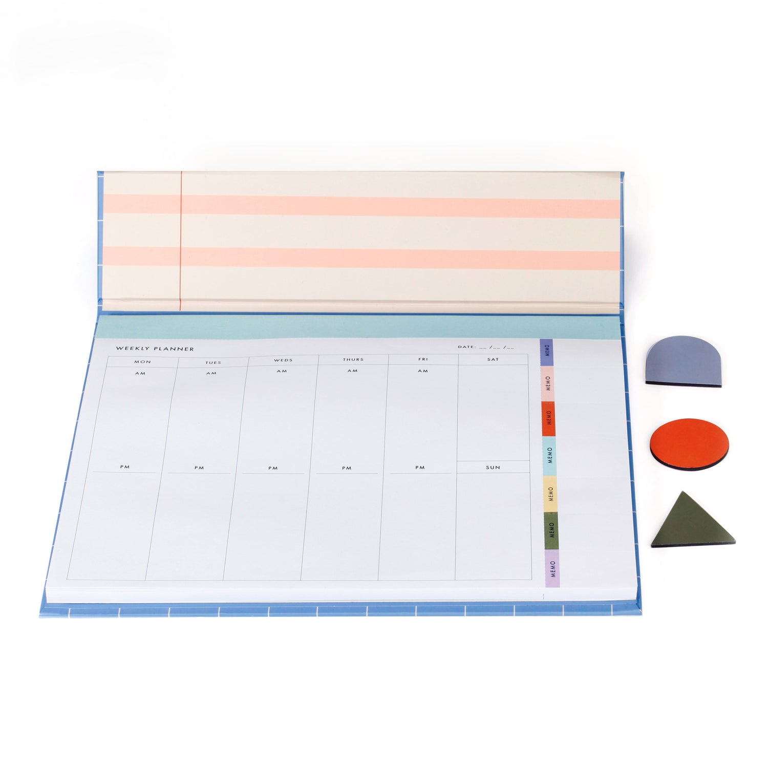 magnetic weekly desk planner