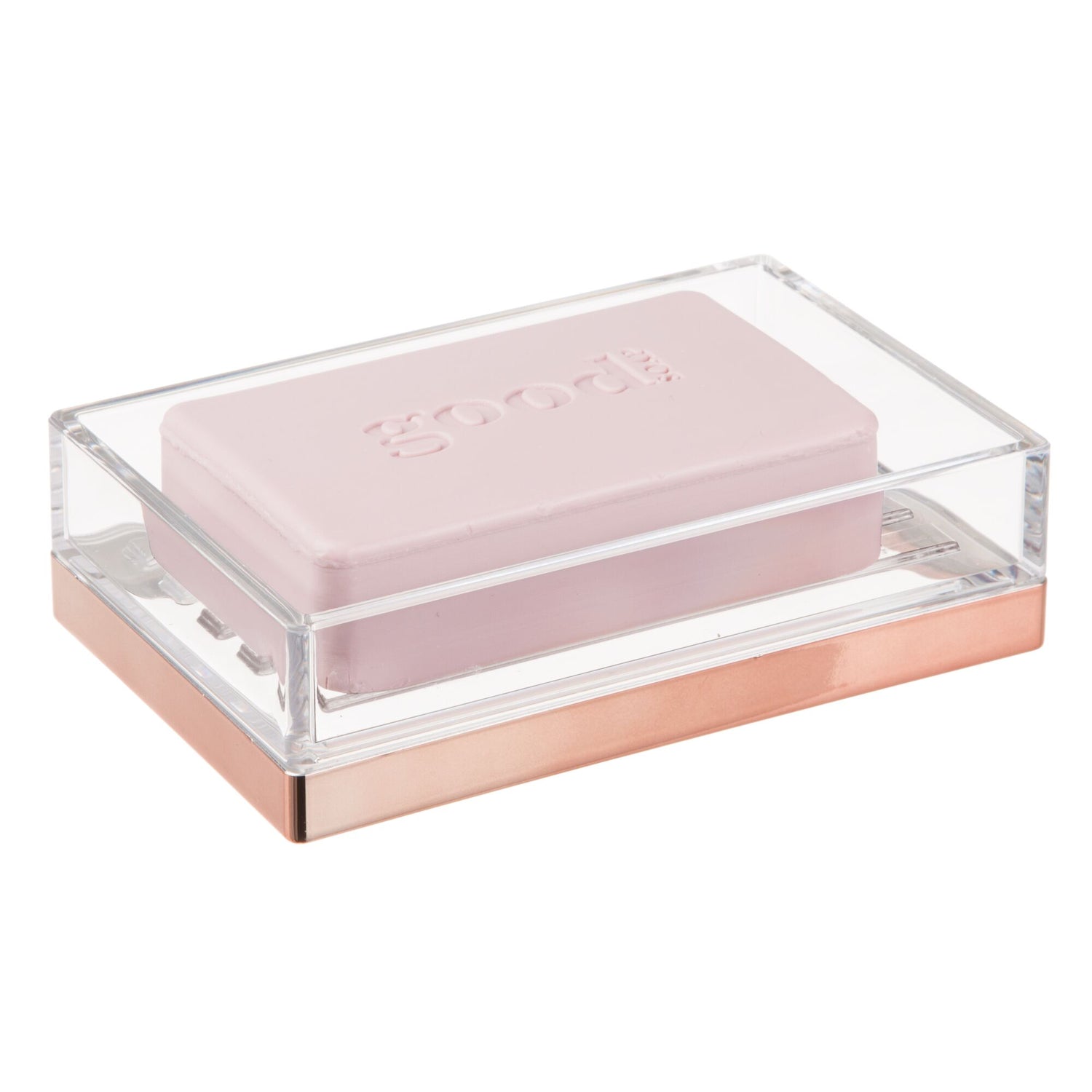 soap dish rose gold