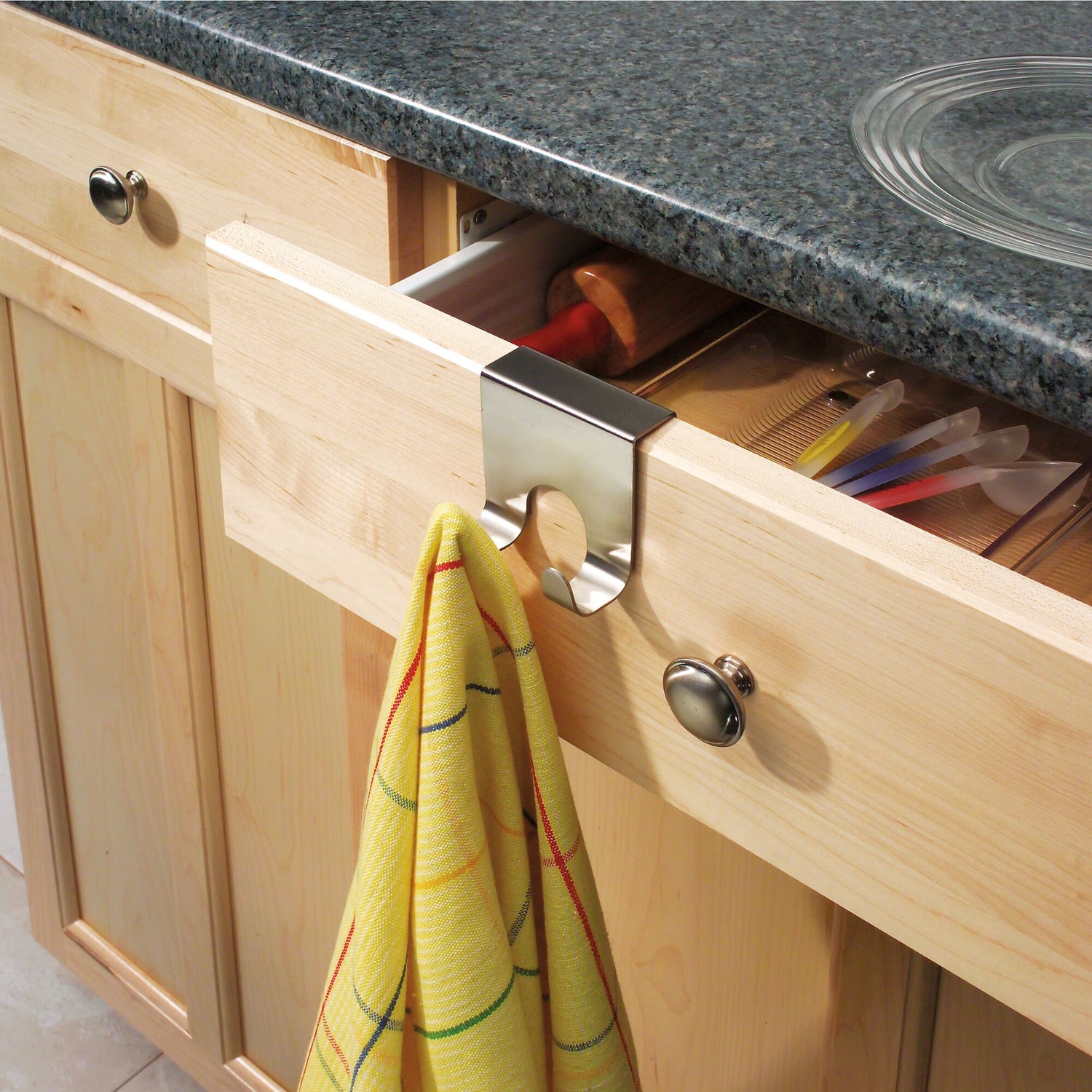 kitchen over cabinet hook double