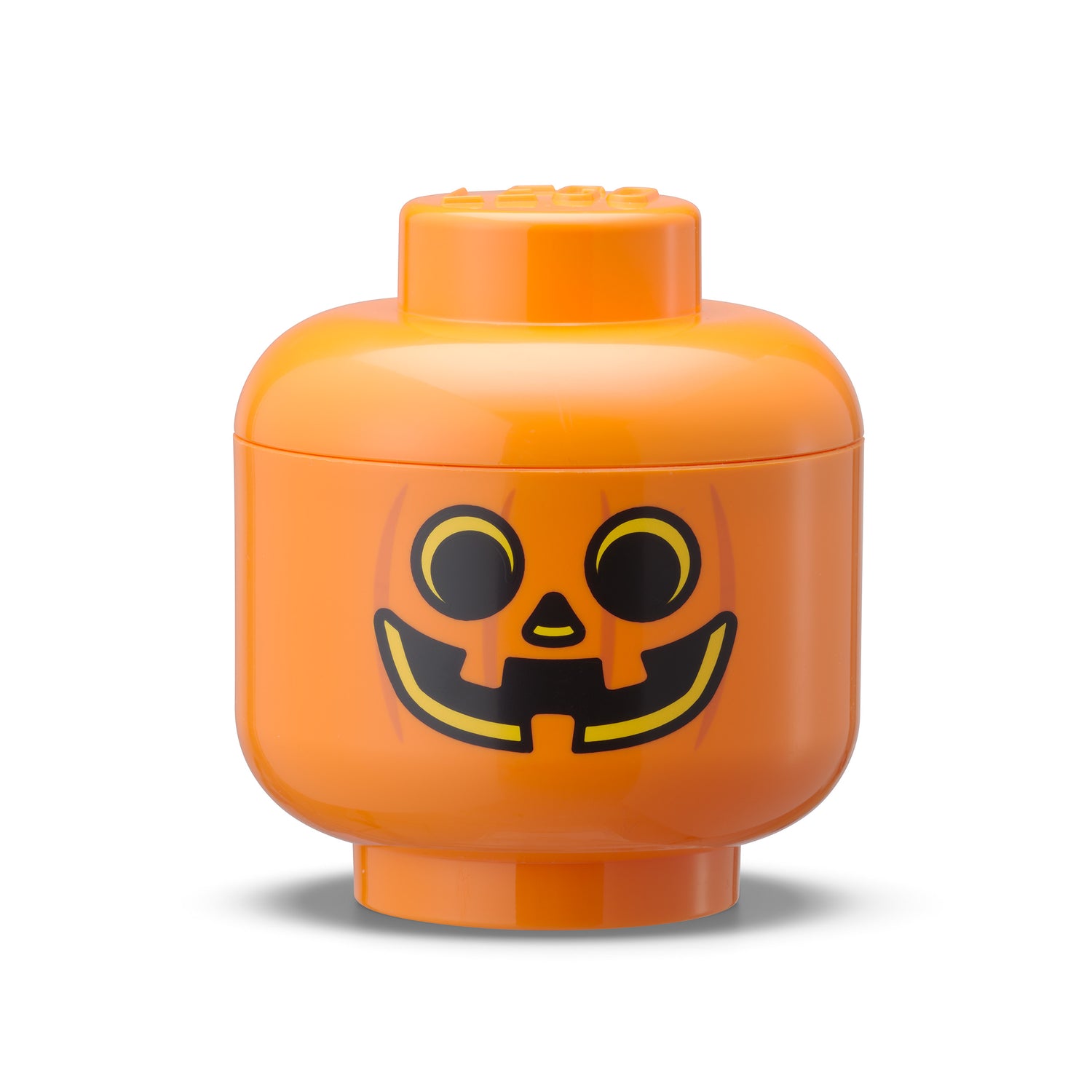 giant lego storage head mini pumkin