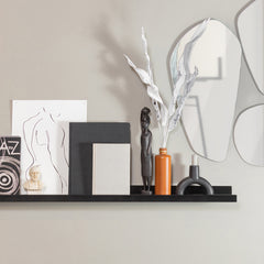 4 X Studio Display Shelves Black
