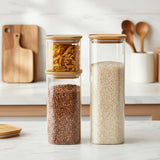 Set Of 3 Glass Storage Canisters - Not A Boring Box