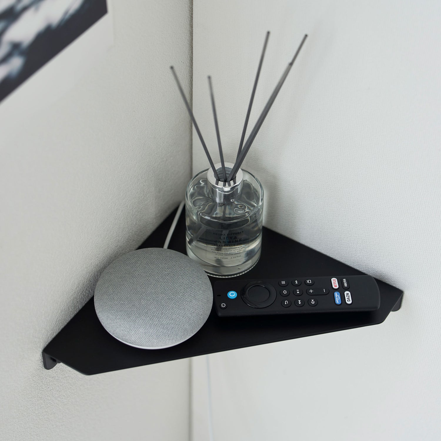 Wall Mounted Corner Shelf
