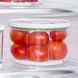 large lidded produce storage bowl fresh