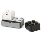 giant lego brick desktop storage drawer set