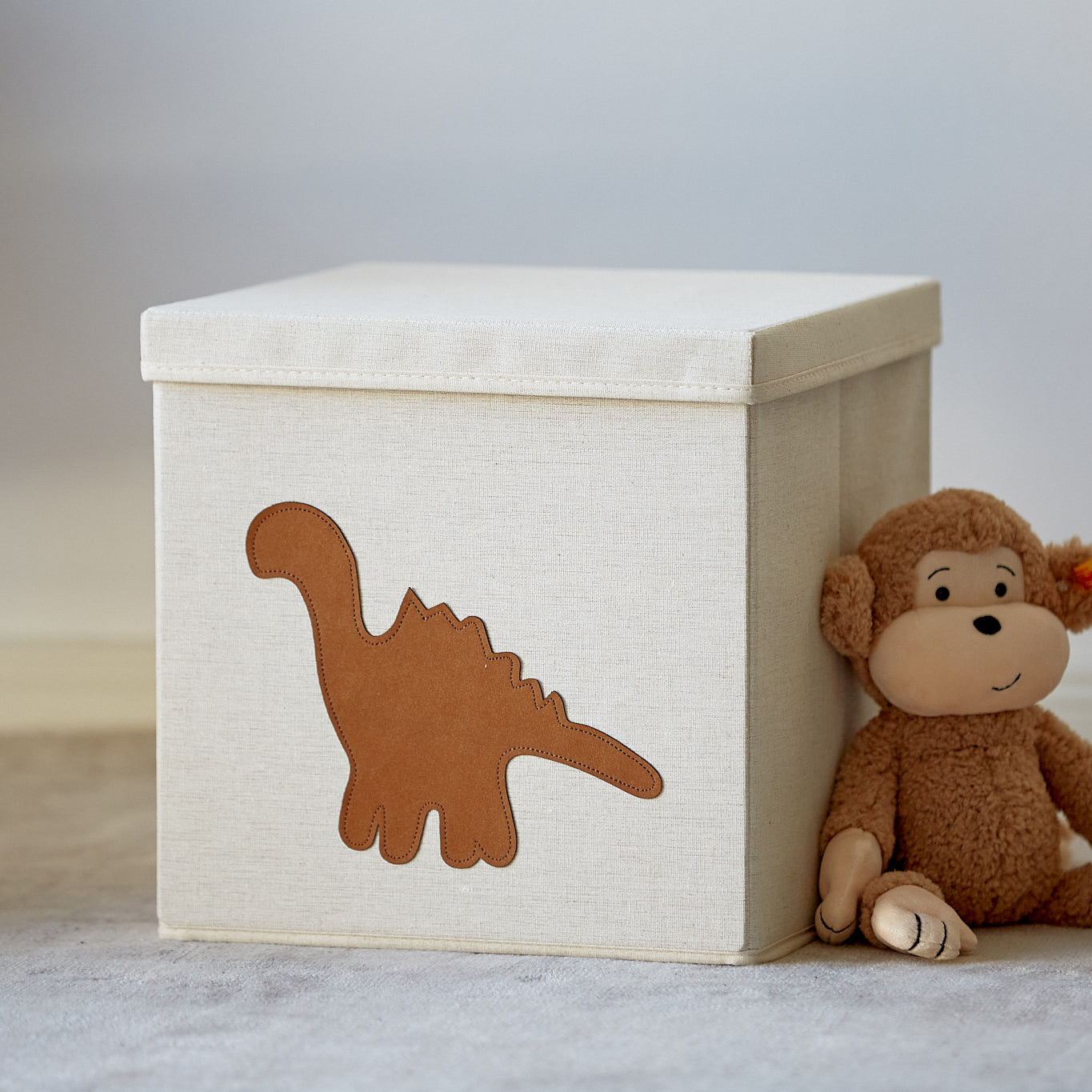 Lidded Storage Cube - Animal