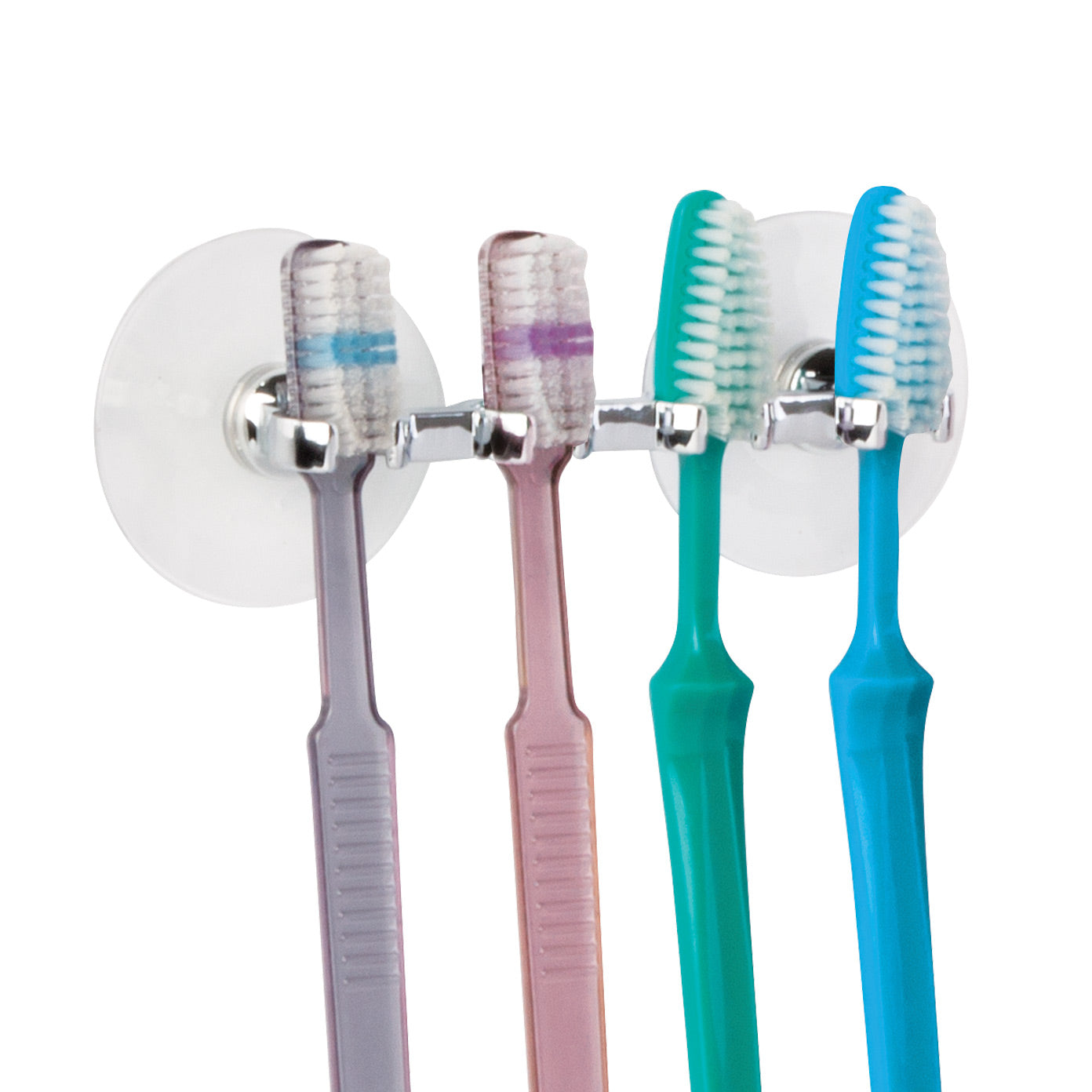 Suction Mounted Toothbrush Holder