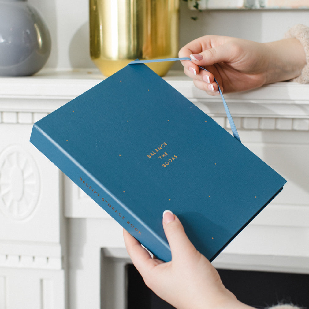 receipt storage book