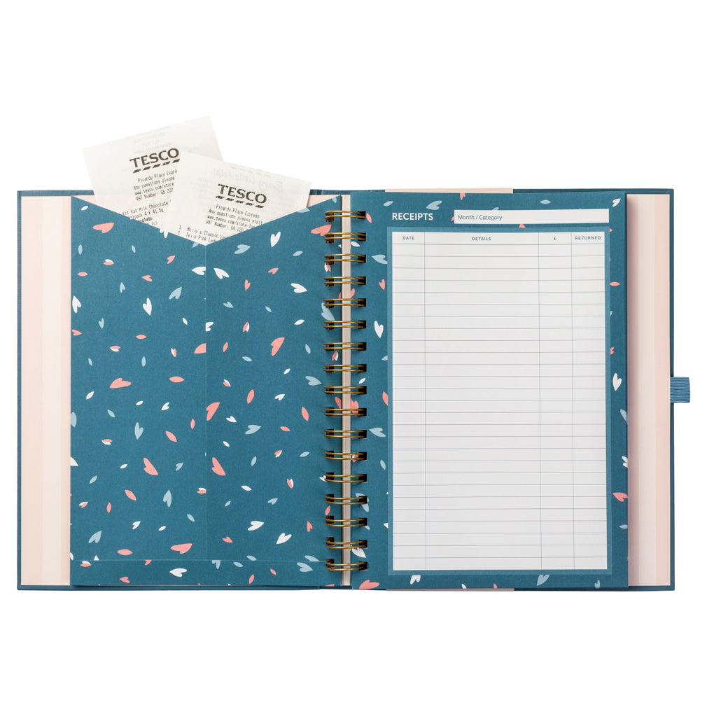 Receipt Storage Book